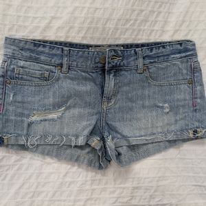 Pink Denim Short